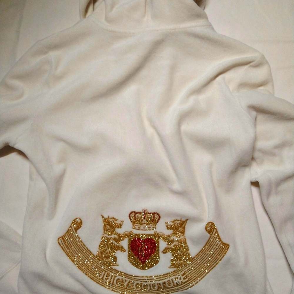 Juicy Couture velour zip up